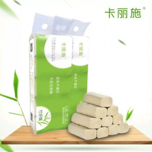 Khăn Giấy Cuộn Sợi Tre Carich Green Leaf