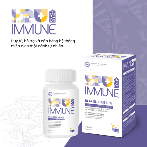 VIÊN UỐNG TĂNG CƯỜNG HỆ MIỄN DỊCH IMMUNE SYS+ NIKKO FARMA